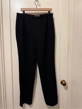 Luca Luca Women's Black Cropped Dress Pants